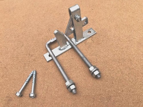Gate latch catch - , self