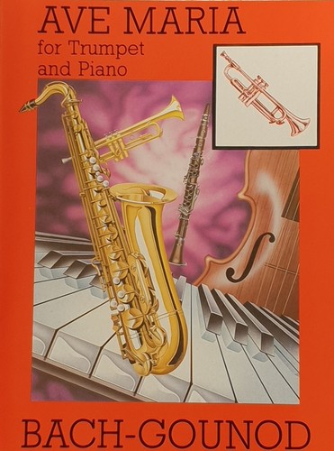 Ave maria trumpet and - ave, piano