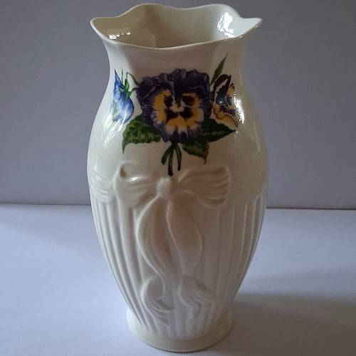 Belleek irish porcelain - belleek, vase
