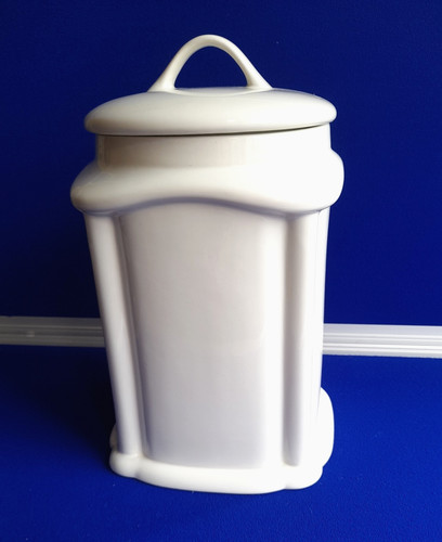 Ceramic cream bread - bread, bin
