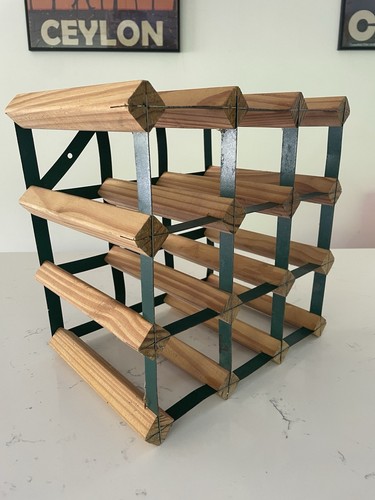 Bottle vintage wine rack - 9,