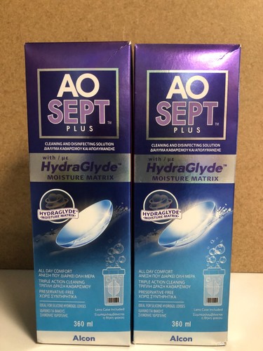 Alcon aosept plus - aosept, lens