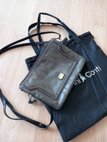 Gianni conti olive leather - gianni,