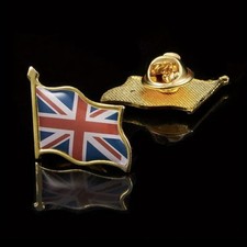 Union Jack UK Flag Lapel Pin