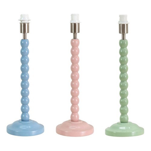 Pastel bobbin table lamp base - table,