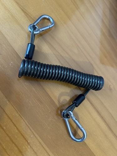 Black scaffold lanyard - black,