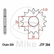 SPROCKET Z14 520 726.98.22