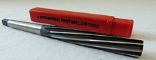 INTAL 14mm DIAMETER 1 MT TAPER SHANK HELICAL 8 FLUTE HSS MACHINE REAMER