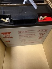 Yuasa 17Ah 12v Sealed Lead Acid Battery Brand New Never Used!!