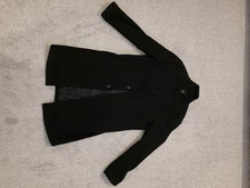 Zara Men's Long Coat BLACK