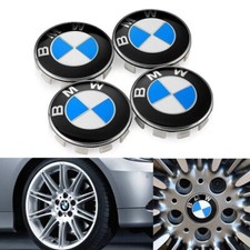 Set of 4 x BMW Centre 68mm Caps  1/3/5/6/7 Series (DISCOUNT FOR BULK PURCHASE)
