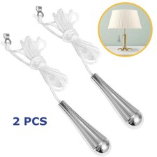 2Pcs Bathroom Light Pull Cord