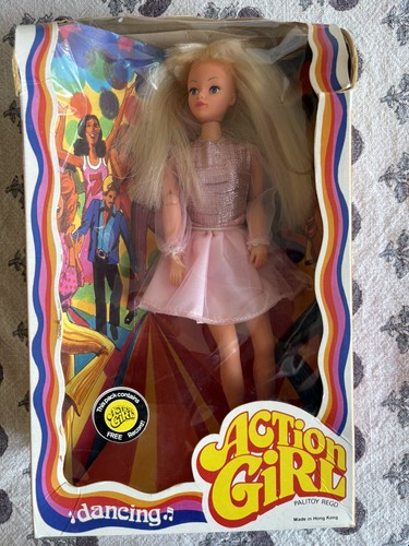 Palitoy dancing action girl - palitoy,