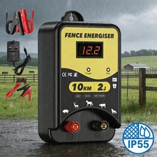 10km Electric Fence Energiser