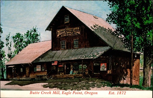 Eagle point butte - point, creek