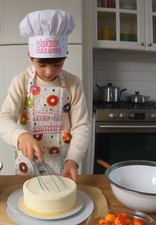 kids cooking or baking apron
