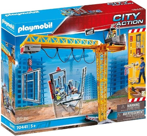 Playmobil city action crane - rc,
