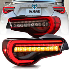 Vland Full LED Red Rear Lights For Toyota 86 & Scion FR-S & Subaru BRZ 2013-2021