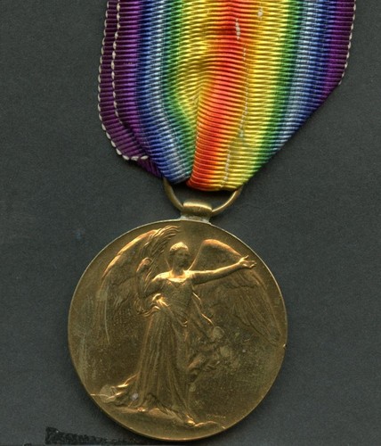 Ww1 victory medal 1914 - ww1,