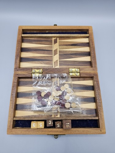 Folding travel backgammon - folding,