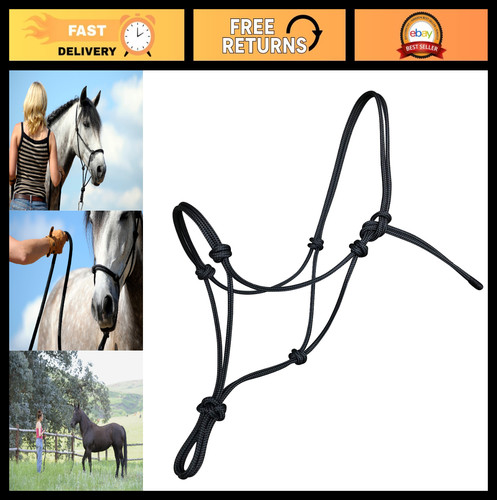 Natural rope headcollar for - rope,