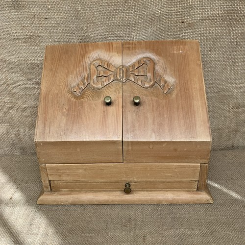 Carved pine writing - pine,