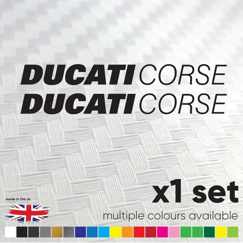 Ducati corse decals - corse, stickers
