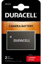 LP-E12 Li-ion Battery for Canon Digital Camera by DURACELL  #DRCE12   (UK Stock)