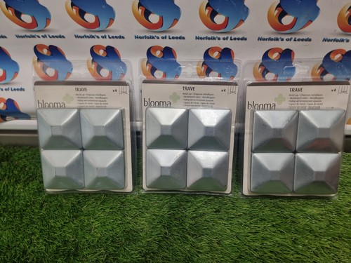 Pyramid galvanised steel caps - galvanised,