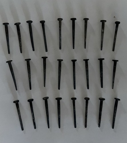 Antique rosehead nails - antique, (20x)