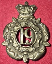 19th Of Foot Glengarry Badge