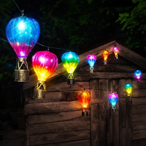 Solar hot air - hot, led