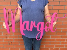 Personalised Wooden Name Large