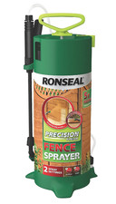 Ronseal Precision Finish Pump Fence & Shed Paint Sprayer Garden - 2 Settings
