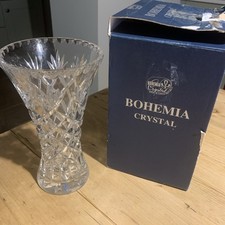 Bohemia  Crystal  Glass Vase