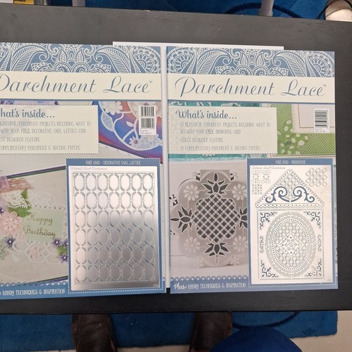 Tattered lace parchment - tattered,
