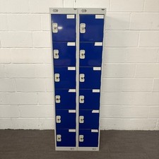 Metal Lockers 12 Doors Steel Staff Storage Lockable Gym Changing Room School