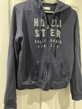 Hollister Women's Navy hoodie