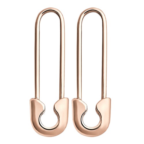 Safety pin earrings - safety,