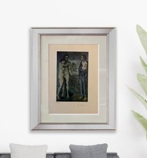 Pablo Picasso Hand Signed Original Litho Print Certificate Appraisal=