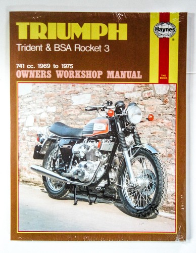 Triumph haynes manual 750 - 750, bsa