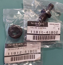 GENUINE PCV VALVE & INSULATOR SET NISSAN MICRA K11,K12 CG10,CG13,CR12,CR14DE