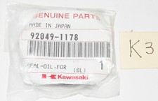 NOS OEM KAWASAKI 1984 2001 ZN1100 ZX900 ZX600 ZX750 KZ1000 OIL SEAL 92049-1178