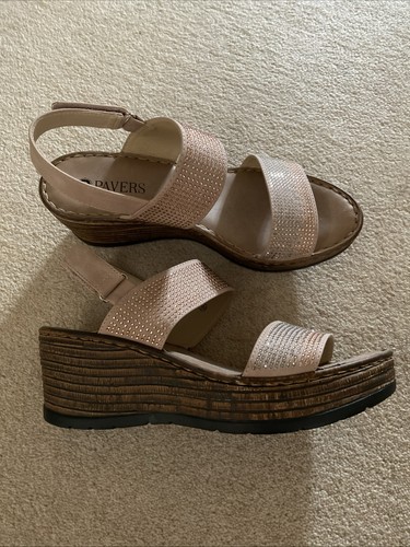 Pavers wedge sandals - pavers,