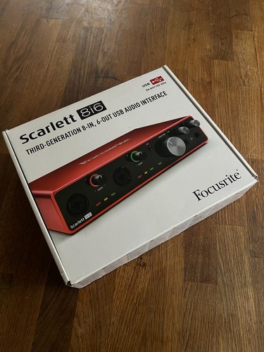 Focusrite scarlett 8i6 3rd - focusrite,