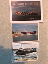 3 Hovertravel postcards