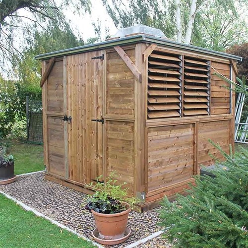 Garden shed base grid full - shed,