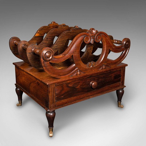 Antique canterbury stand - antique,