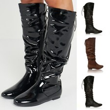 WOMENS LADIES MID CALF KNEE