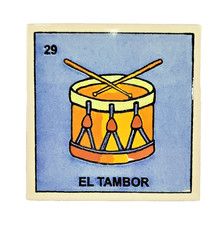 Lotería Tile – El Tambor